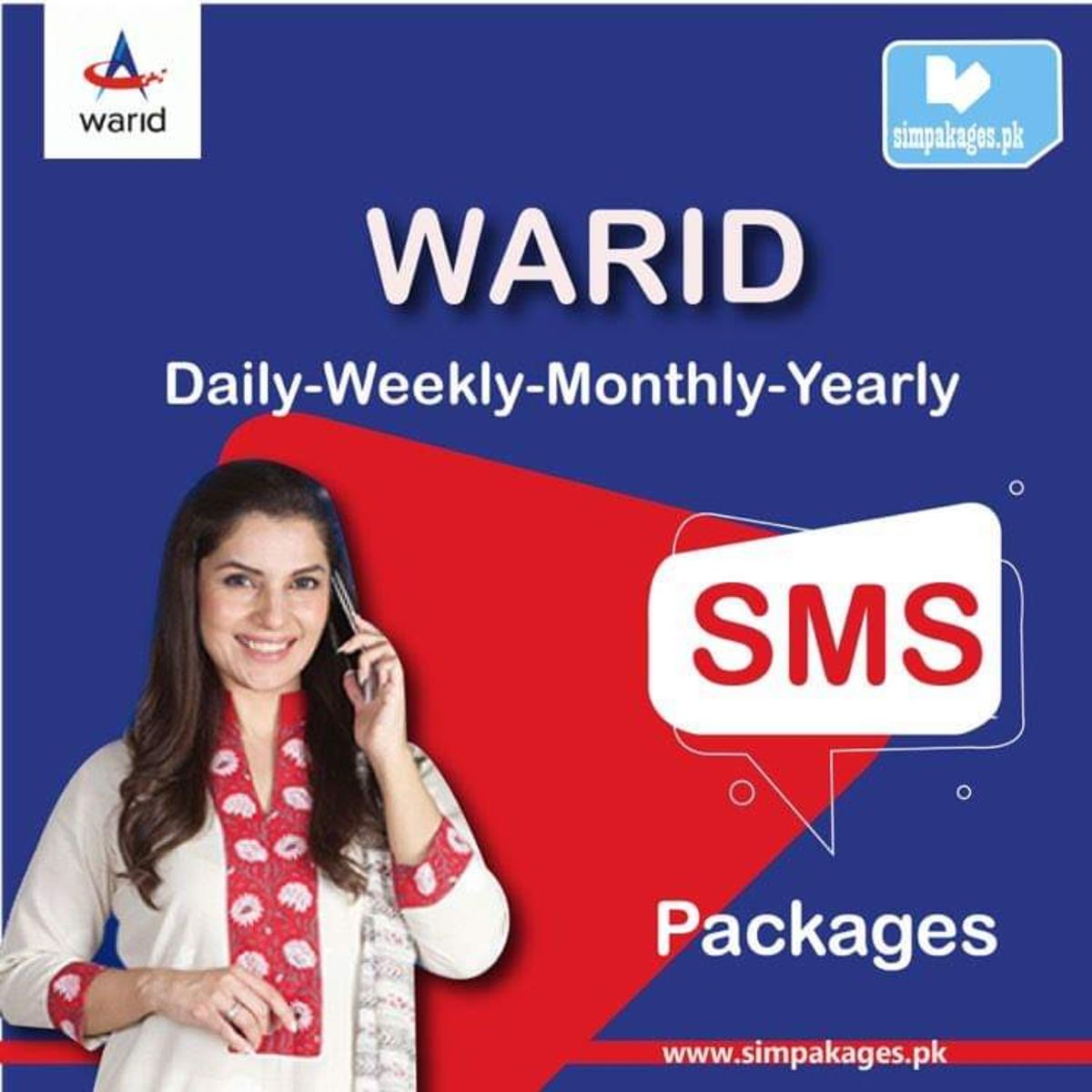 Warid SMS Packages