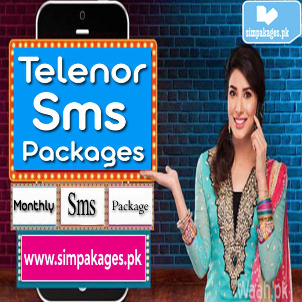 Telenor Monthly SMS Packages