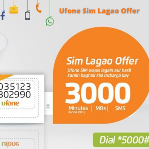 Ufone Sim Lagao Offer